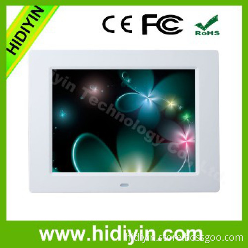 8 inch led digital photo frame